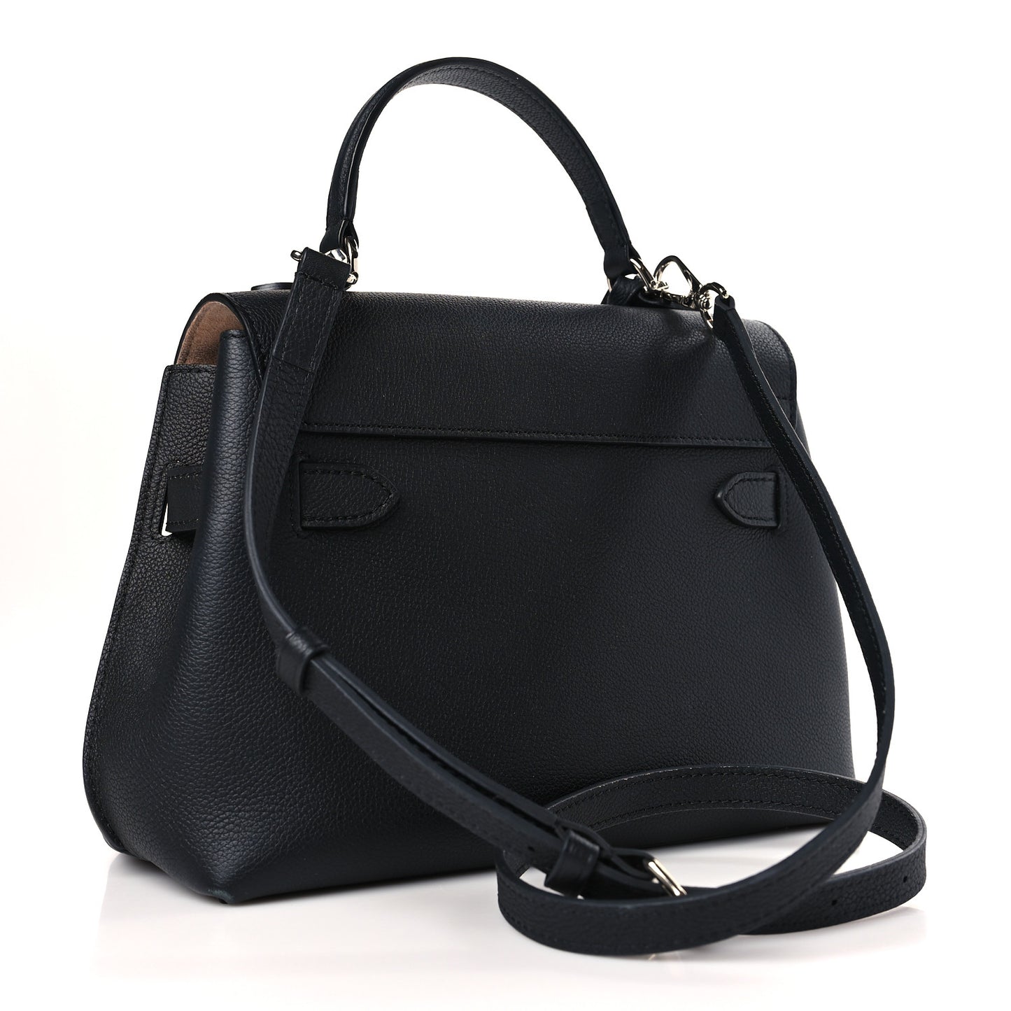 Calfskin Lockme Ever BB Black