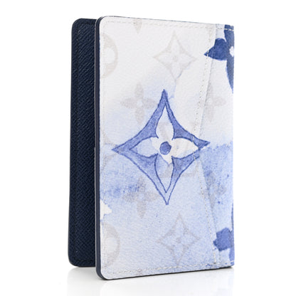 Louis Vuitton Monogram Watercolor Pocket Organizer Blue 3 of 8