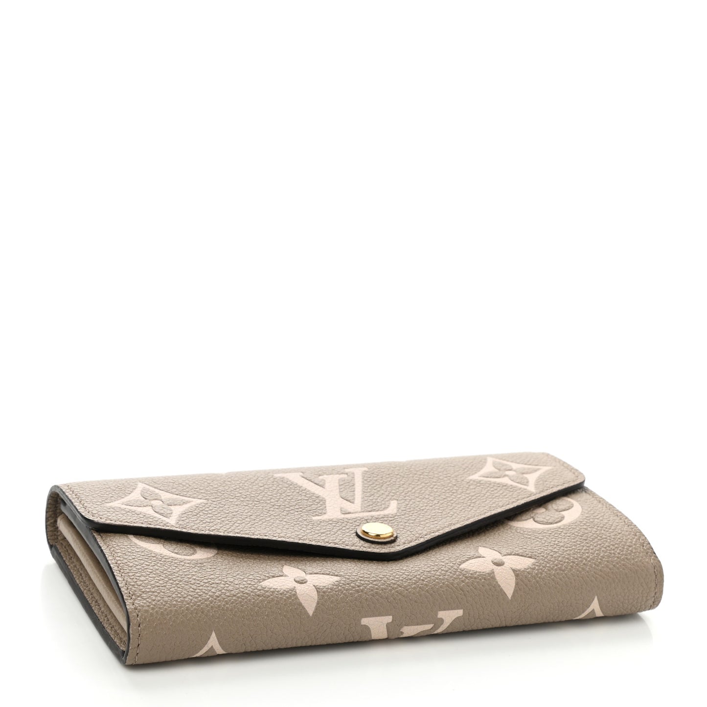 Empreinte Monogram Giant Sarah Wallet Tourterelle Creme