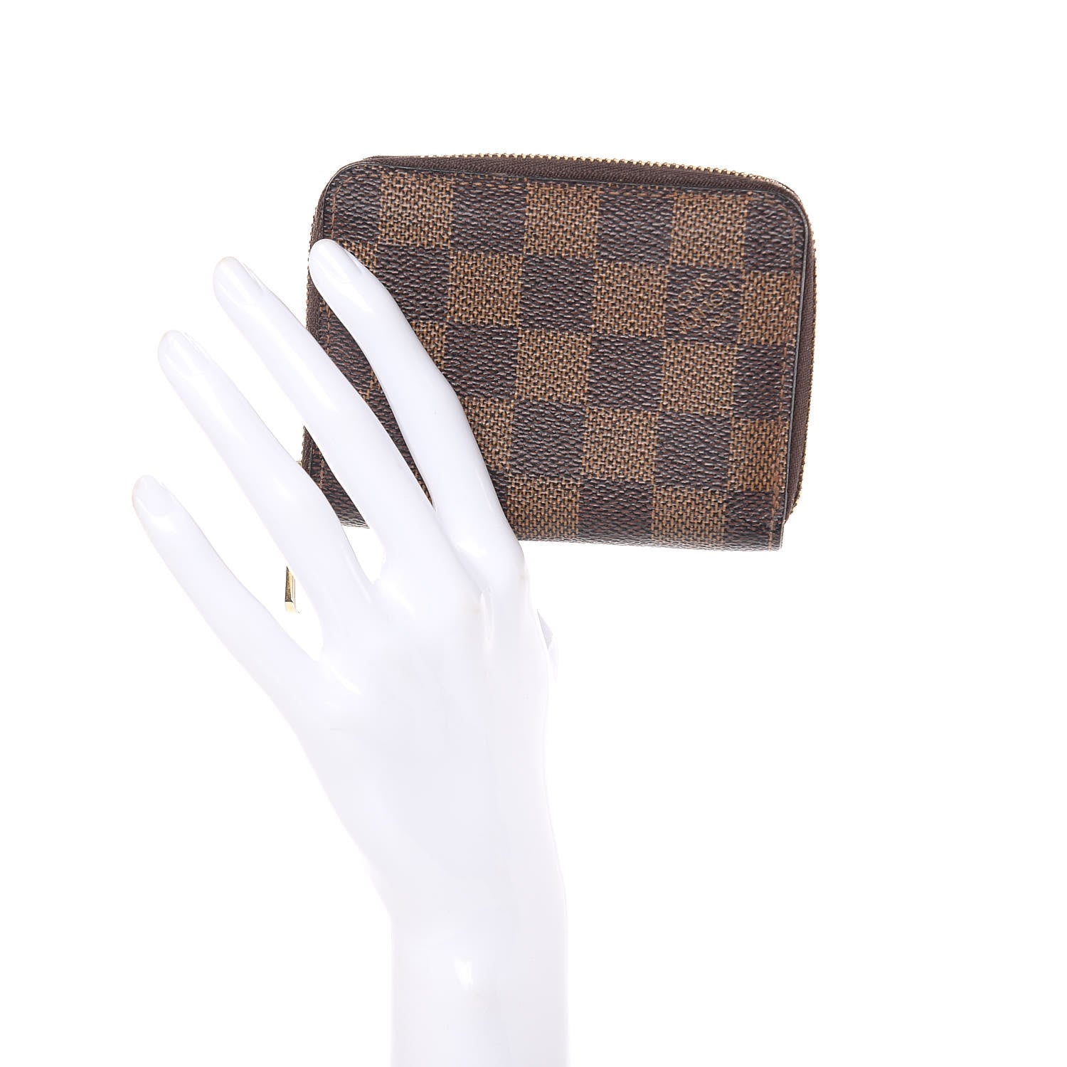 Louis Vuitton Damier Ebene Zippy Coin Purse 2 of 11