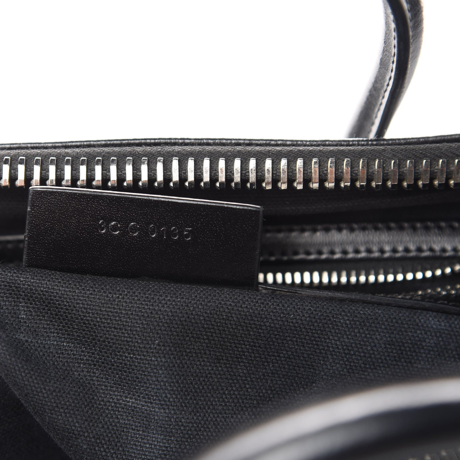 Givenchy Shiny Lord Calfskin Medium Antigona Black 7 of 20