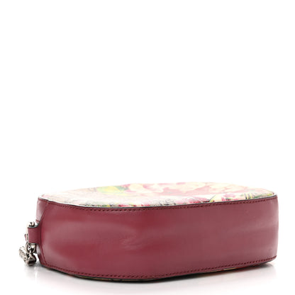 Gucci GG Supreme Monogram Blooms Mini Chain Shoulder Bag Beige Multicolor Dry Rose 4 of 13