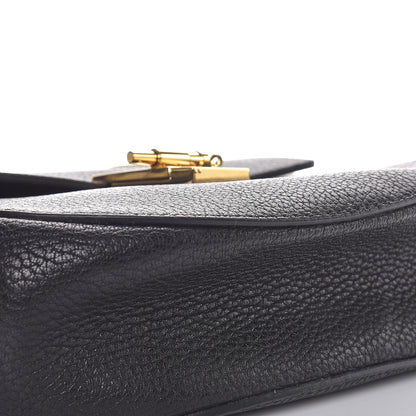 Chloe Grained Lambskin Drew Shoulder Bag Black 8 of 8