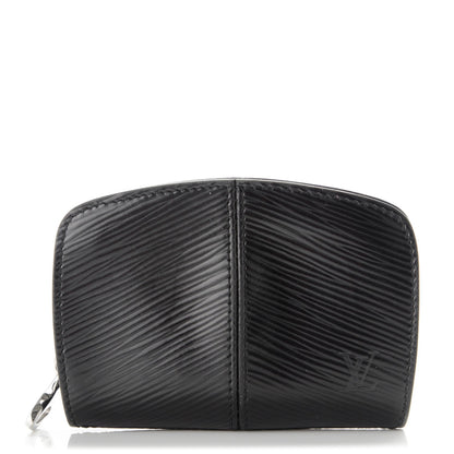 Louis Vuitton Epi Demi Lune Coin Purse Black 1 of 8