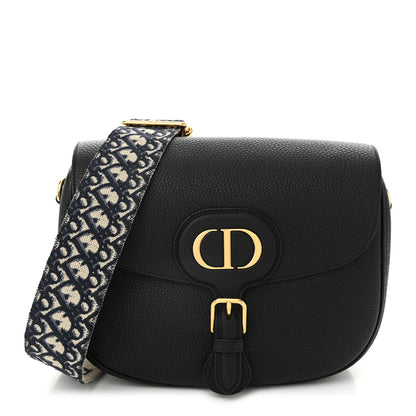 Christian Dior Grained Calfskin Large Bobby Flap Black 1 of 9