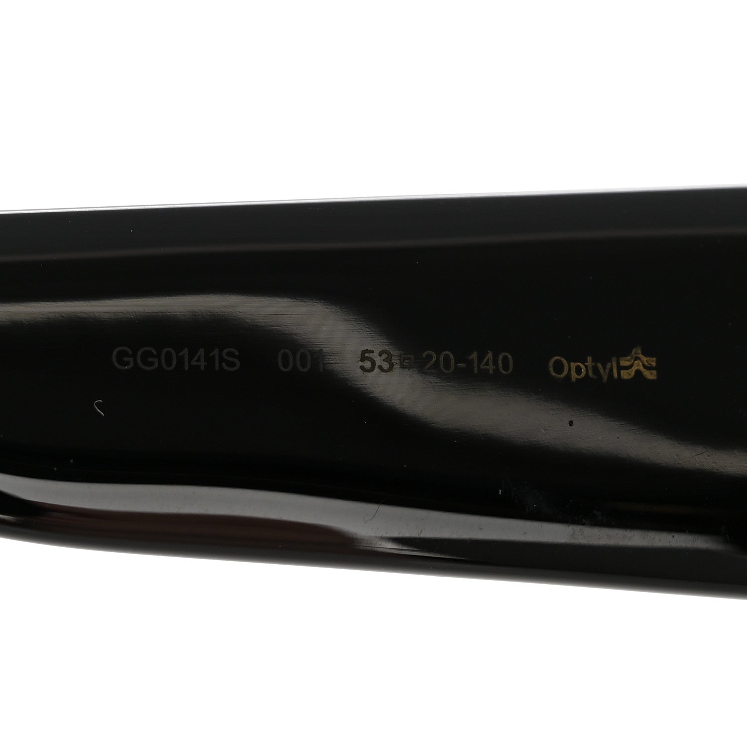 Gucci Acetate Square Frame Sunglasses GG0141S Black 6 of 9