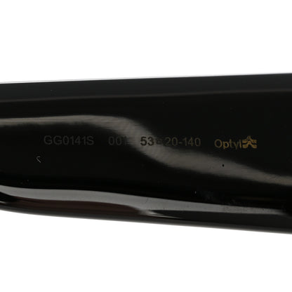 Gucci Acetate Square Frame Sunglasses GG0141S Black 6 of 9
