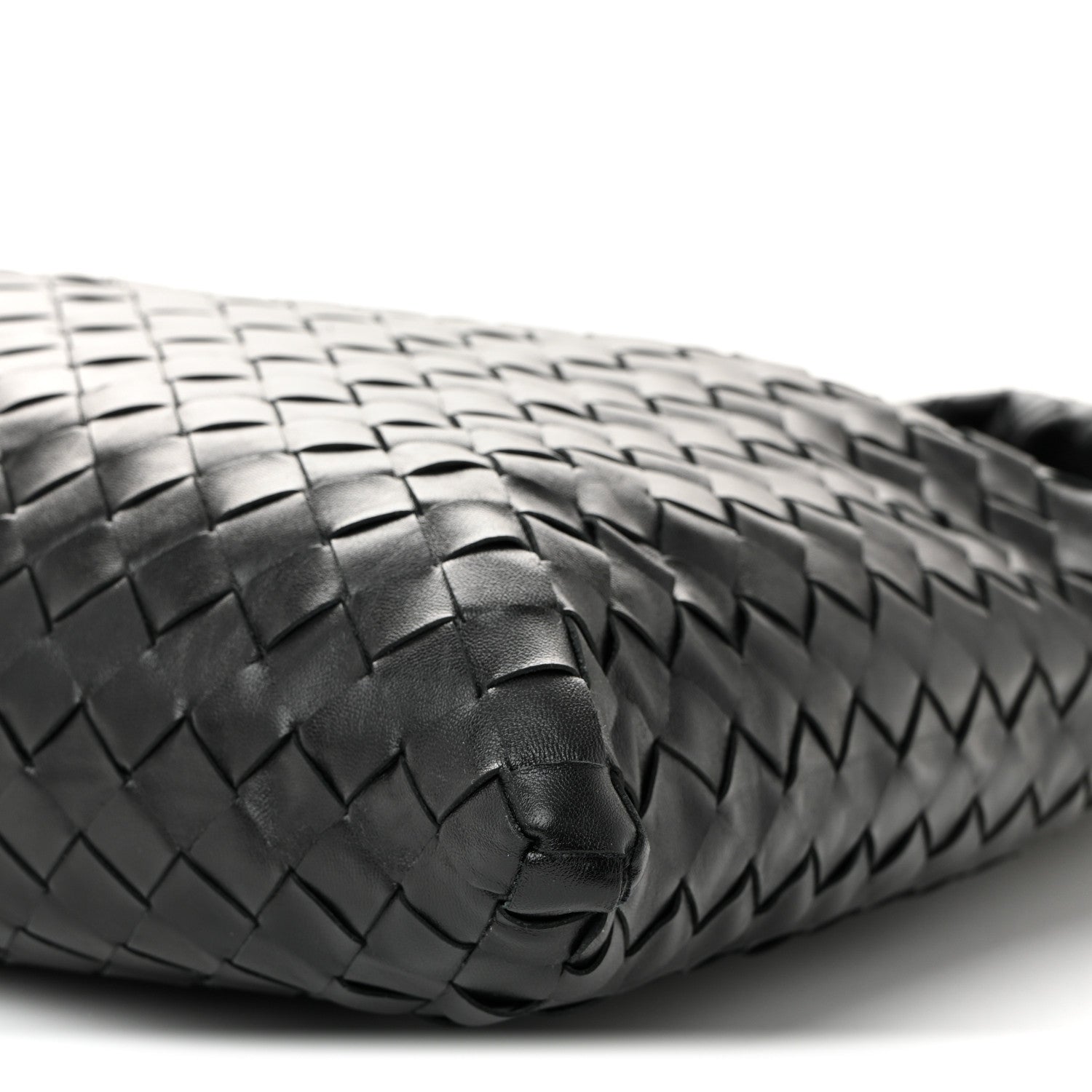 Bottega Veneta Calfskin Intrecciato Large Hop Black 10 of 10