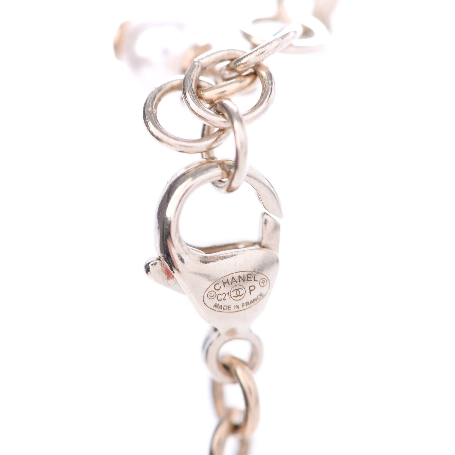 Chanel Pearl CC Bracelet Gold 4 of 5