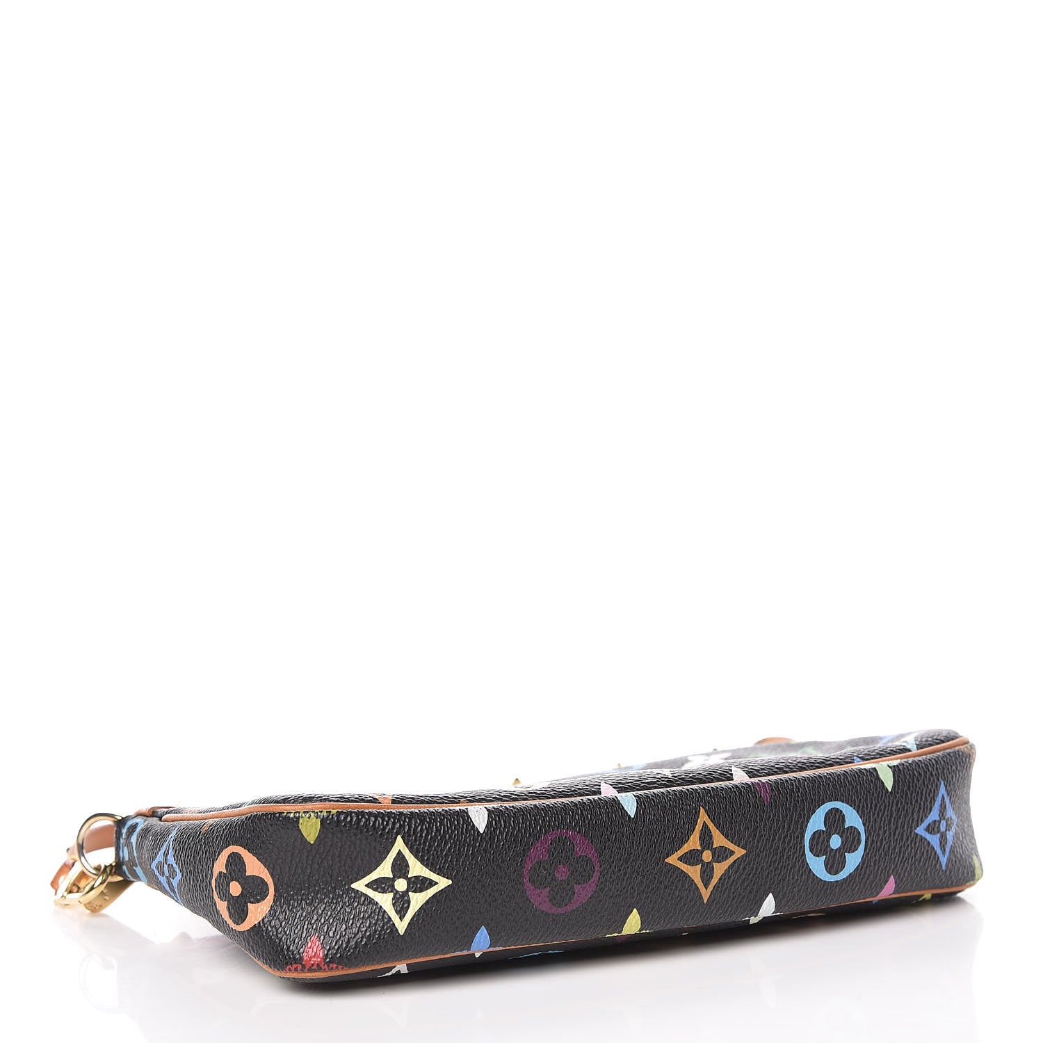 Louis Vuitton Monogram Multicolor Pochette Accessories Black 4 of 12