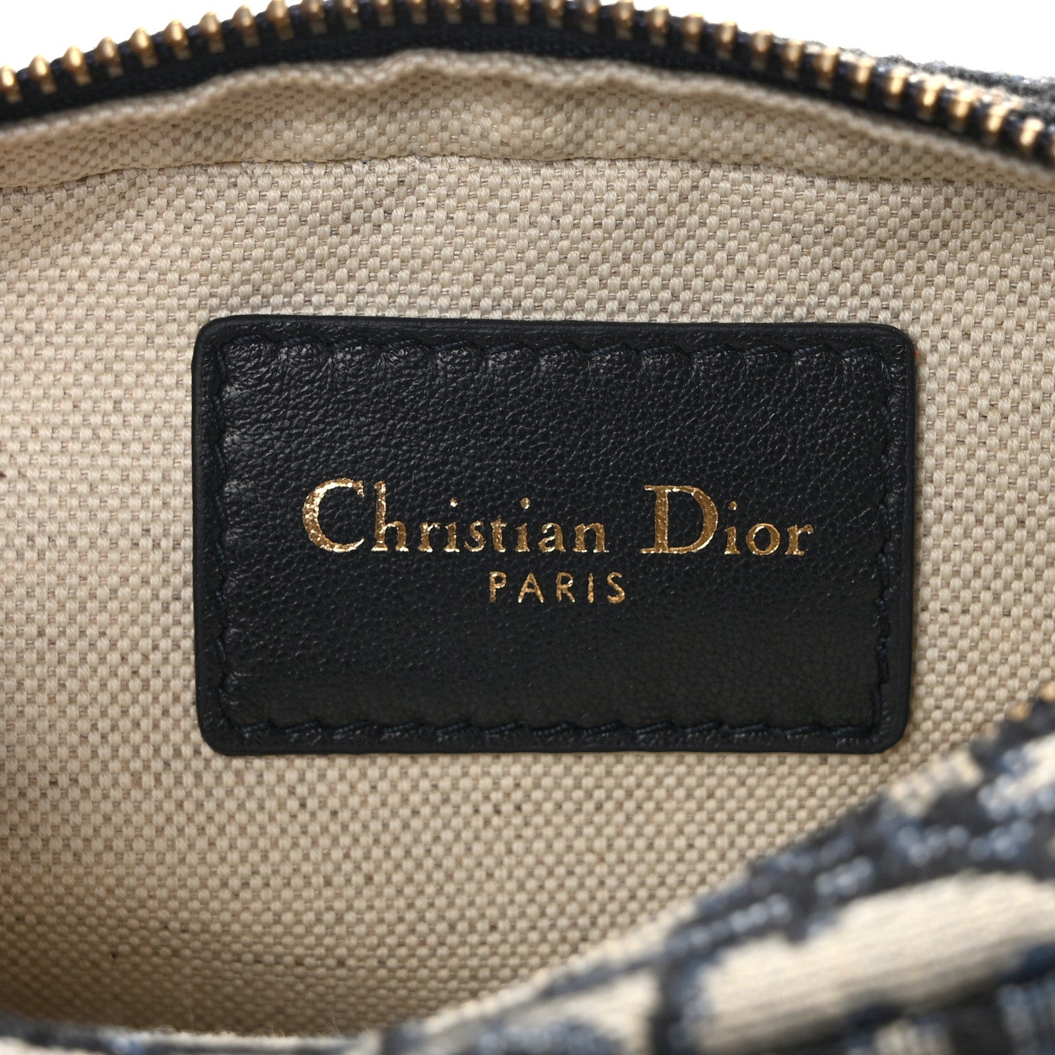 Christian Dior Oblique Belt Pouch Blue 6 of 9