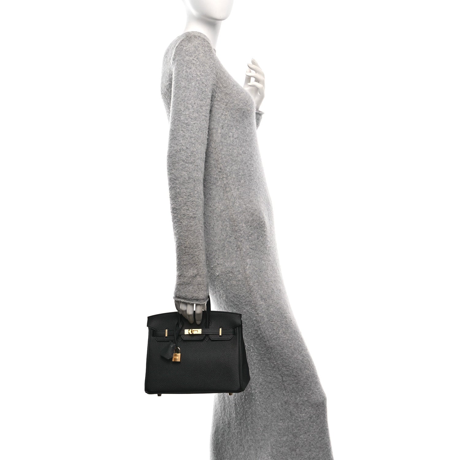 Hermes Togo Birkin 25 Black 2 of 11
