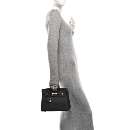 Hermes Togo Birkin 25 Black 2 of 11