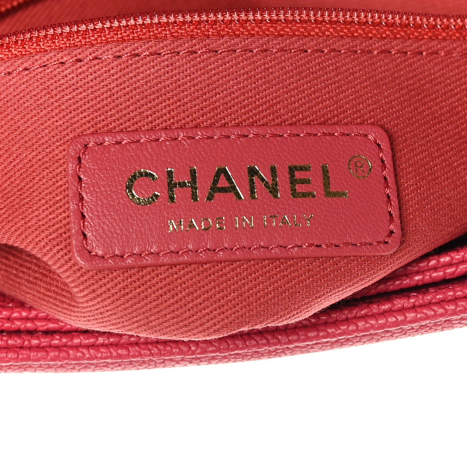 Chanel Grained Calfskin Quilted Medium Cuba Top Handle Flap Pink 6 of 9