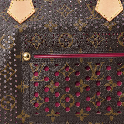 Louis Vuitton Monogram Perforated Speedy 30 Fuchsia 9 of 11