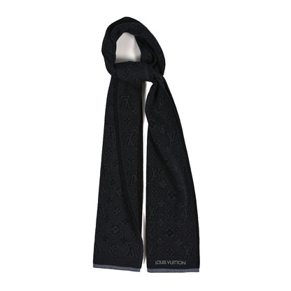 Louis Vuitton Wool My Monogram Eclipse Scarf Grey 1 of 3
