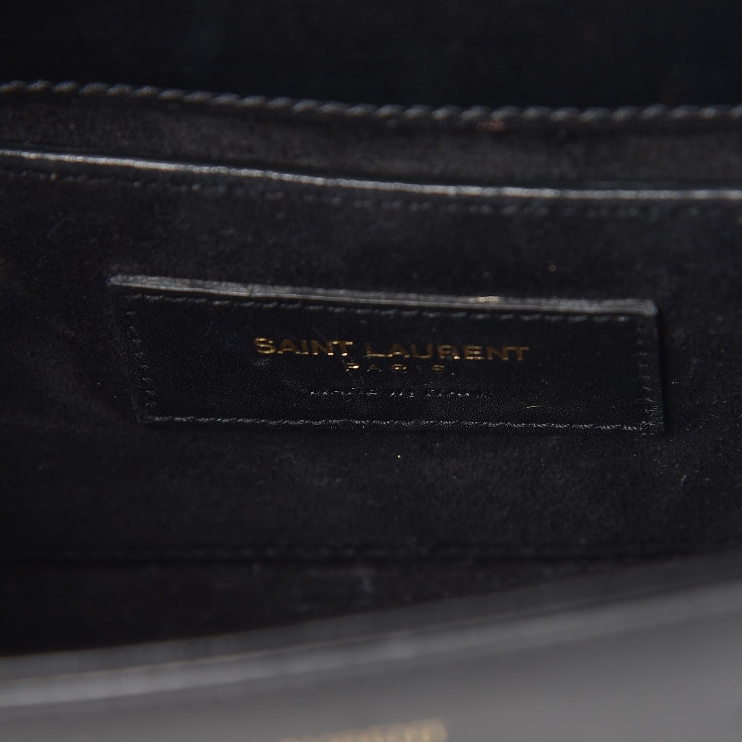 Smooth Calfskin Small Monogram Université Shoulder Bag Black