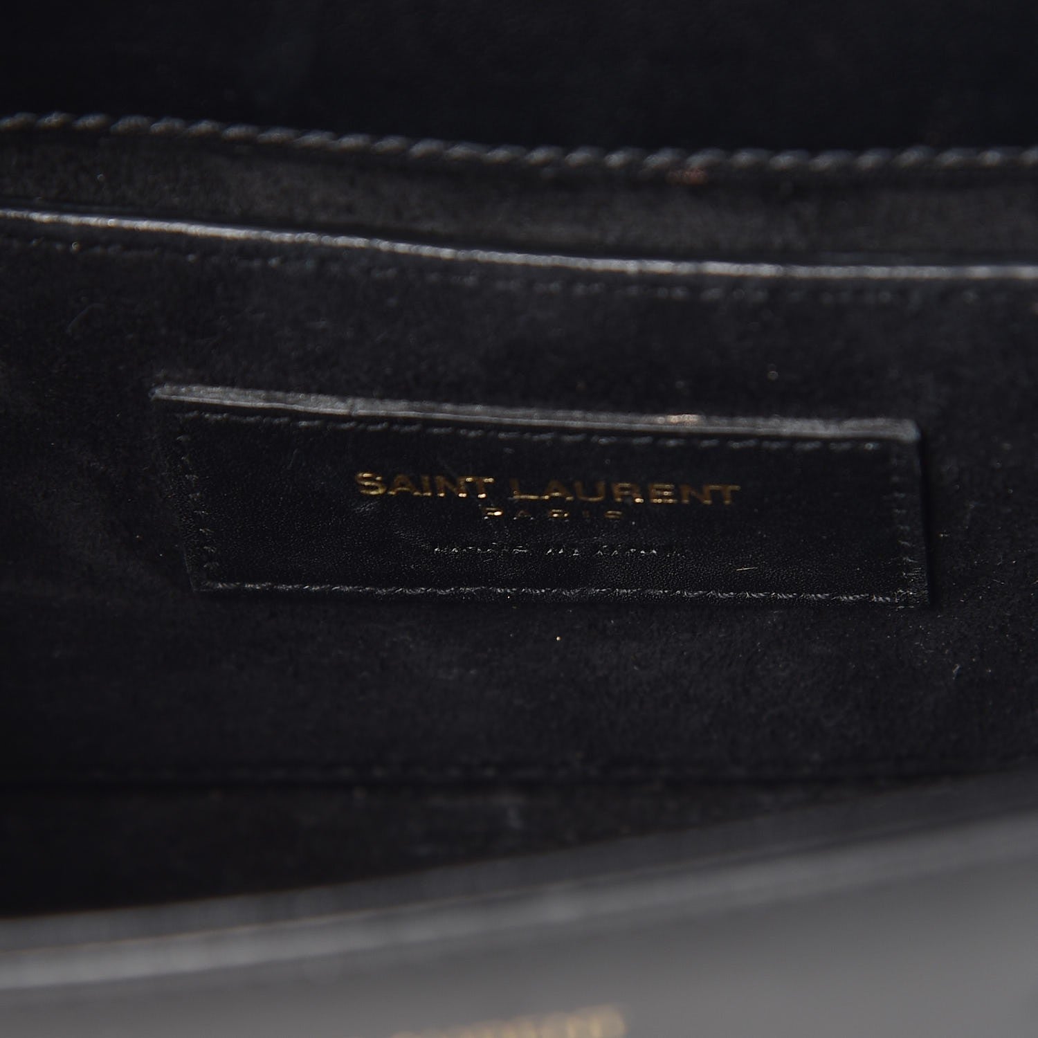 Saint Laurent Smooth Calfskin Small Monogram Université Shoulder Bag Black 7 of 10