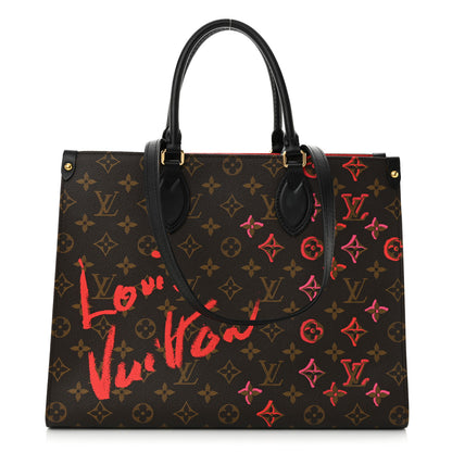 Louis Vuitton Monogram Fall In Love Onthego MM 1 of 9
