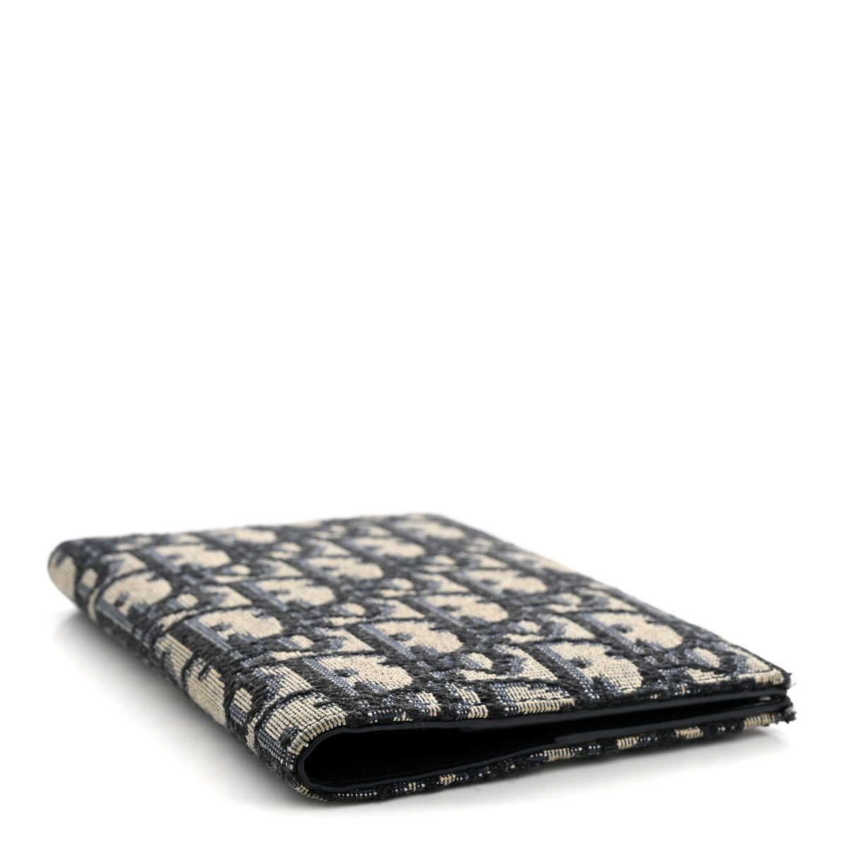Oblique Passport Holder Blue