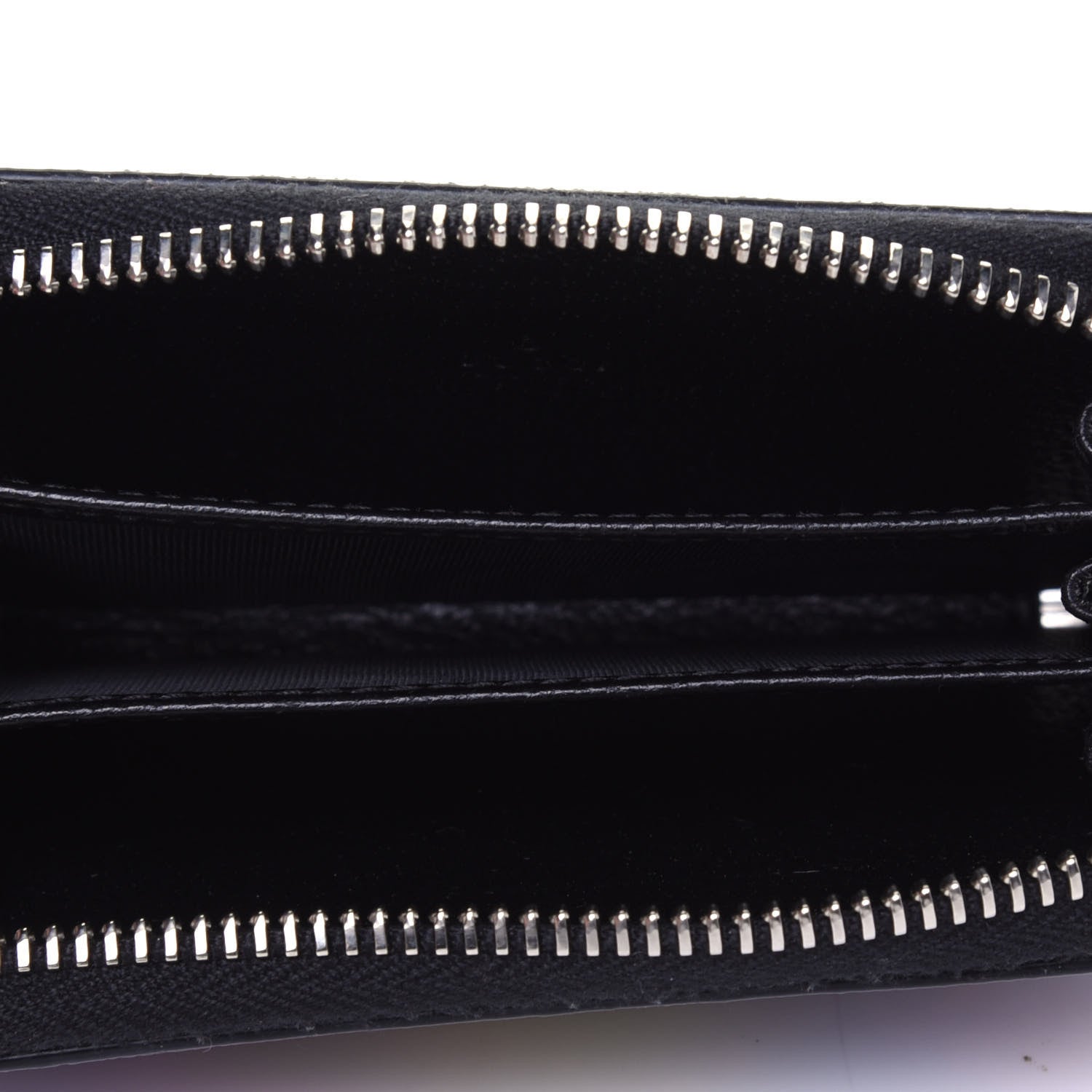Gucci GG Supreme Monogram Psychedelic Zip Around Card Case Wallet Black 5 of 11