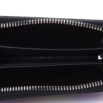 Gucci GG Supreme Monogram Psychedelic Zip Around Card Case Wallet Black 5 of 11