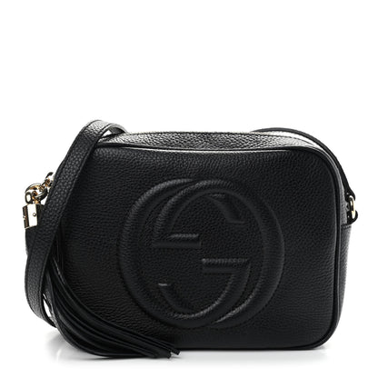 Gucci Pebbled Calfskin Small Soho Disco Bag Black 1 of 9