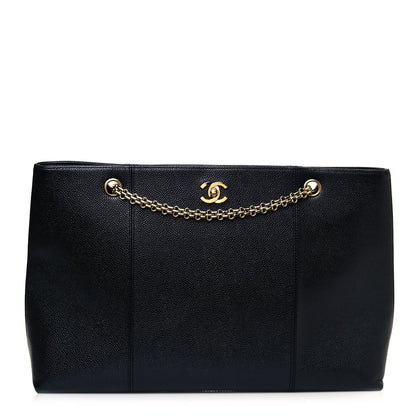 Chanel Grained Calfskin Bijoux Chain Shoulder Bag Black 1 of 17