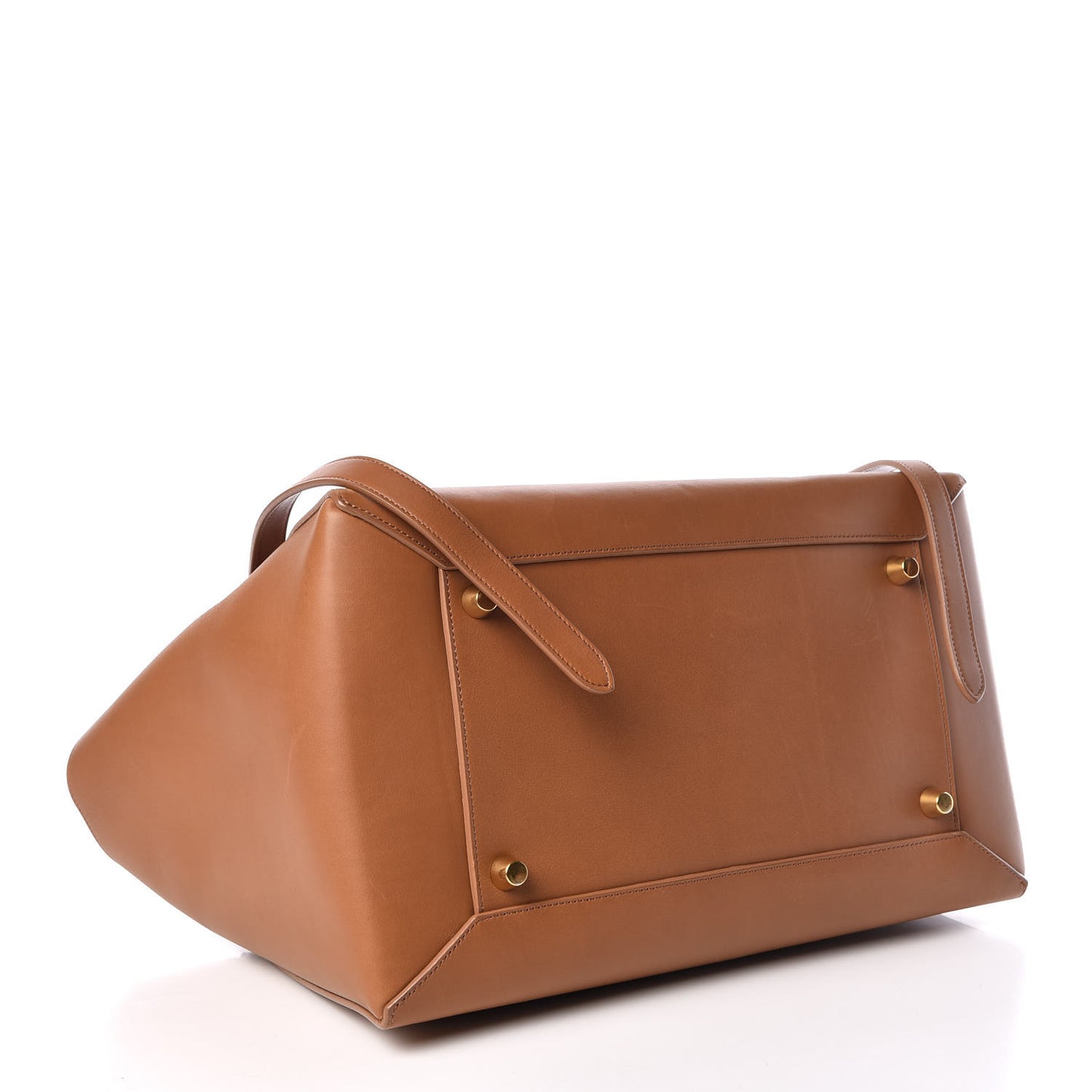 Natural Calfskin Large Belt Bag Tan