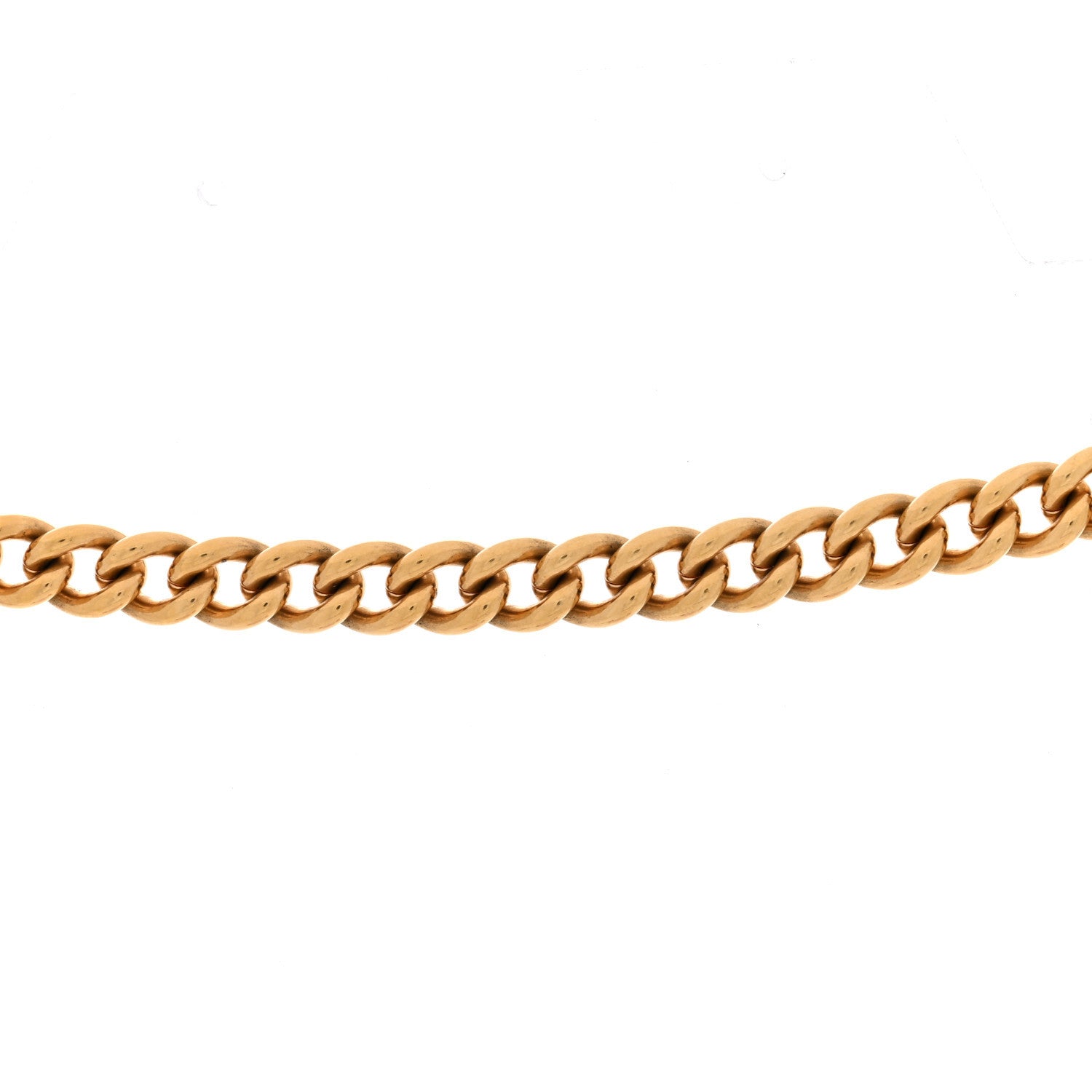 Chanel Metal Fur Flap Bag Long Necklace Gold Pink 4 of 6