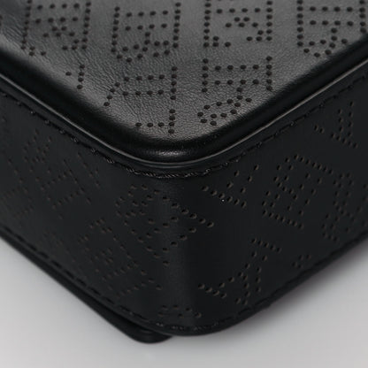 Burberry Calfskin Perforated Logo Hampshire Crossbody Black 10 of 11