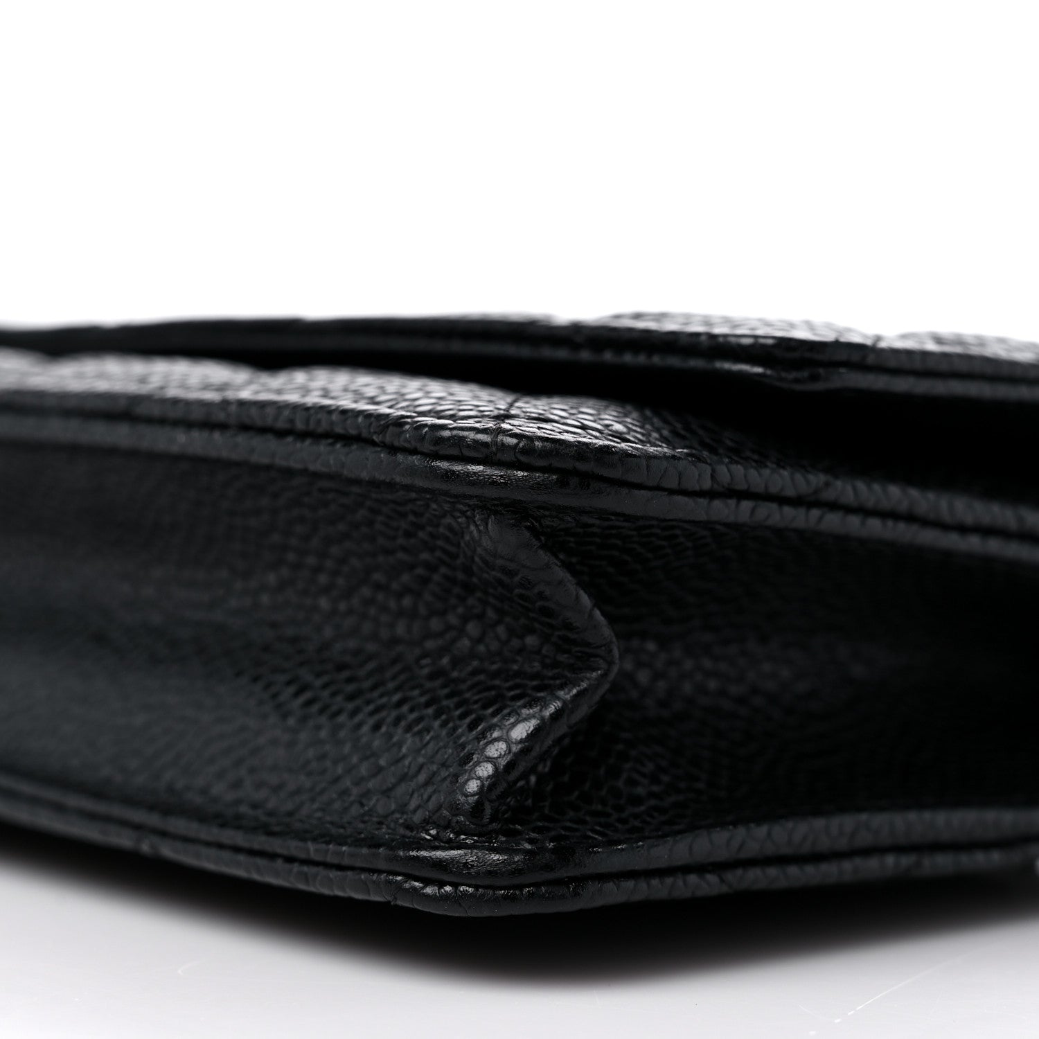 Chanel Caviar Quilted Wallet on Chain WOC Black 10 of 11