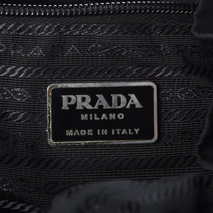 Prada Nylon Vela Medium Backpack Black 6 of 14
