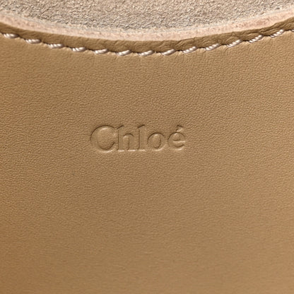 Chloe Calfskin Small Mony Tote Argil Brown 6 of 9