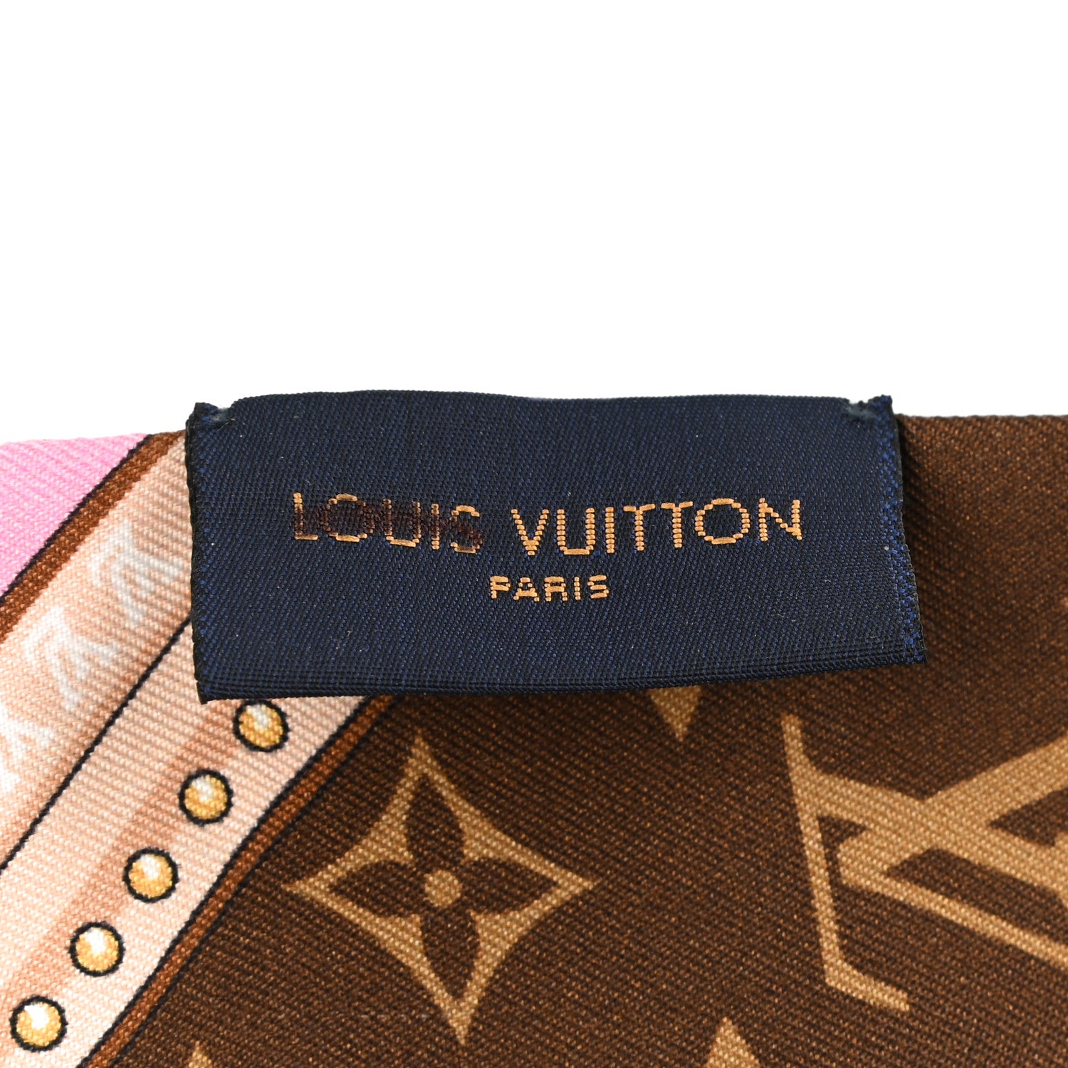 Louis Vuitton Silk Ultimate Monogram BB Bandeau Black 4 of 4