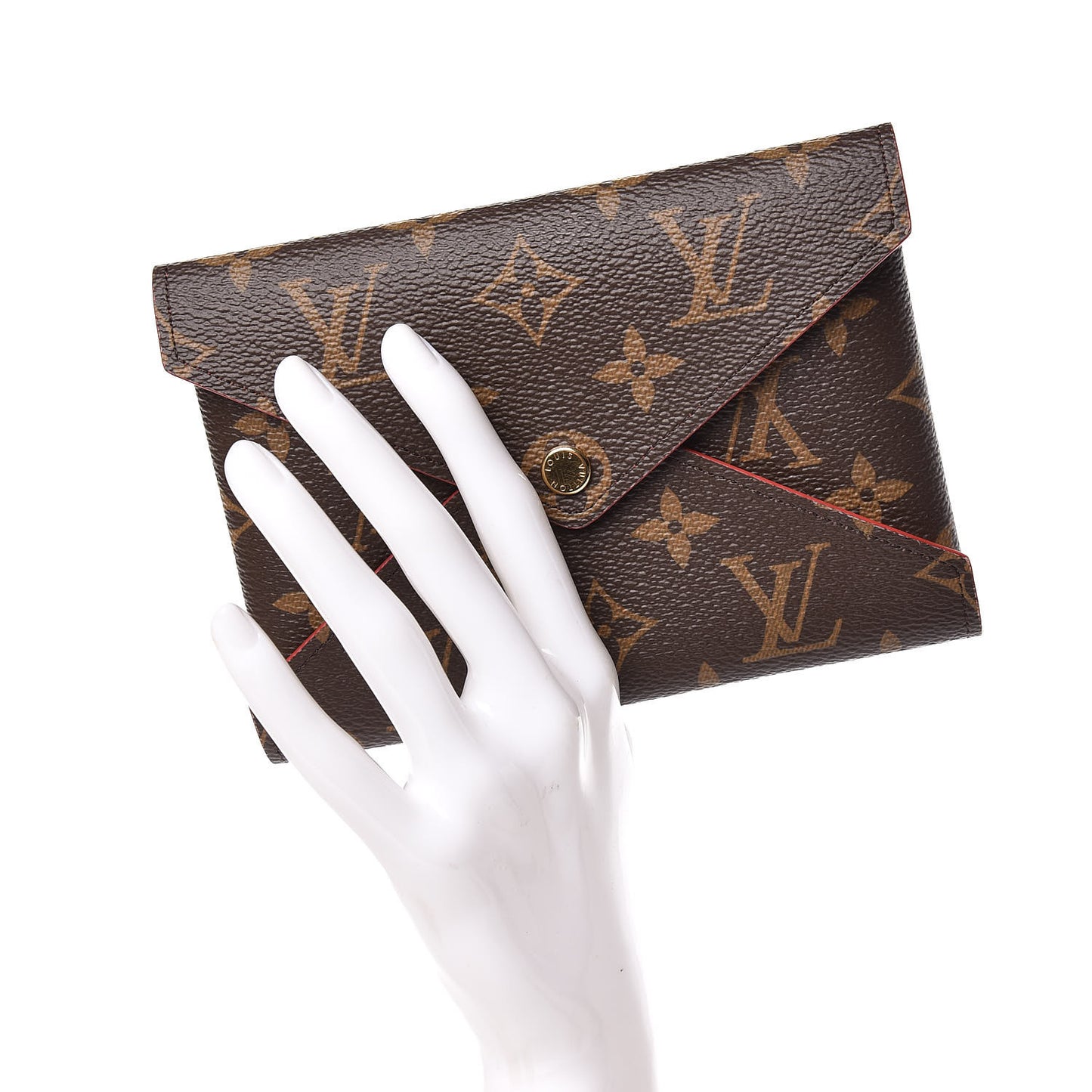 Monogram Medium Kirigami Pochette Insert Coquelicot