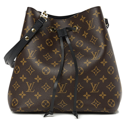 Louis Vuitton Monogram Neonoe MM Black 1 of 9