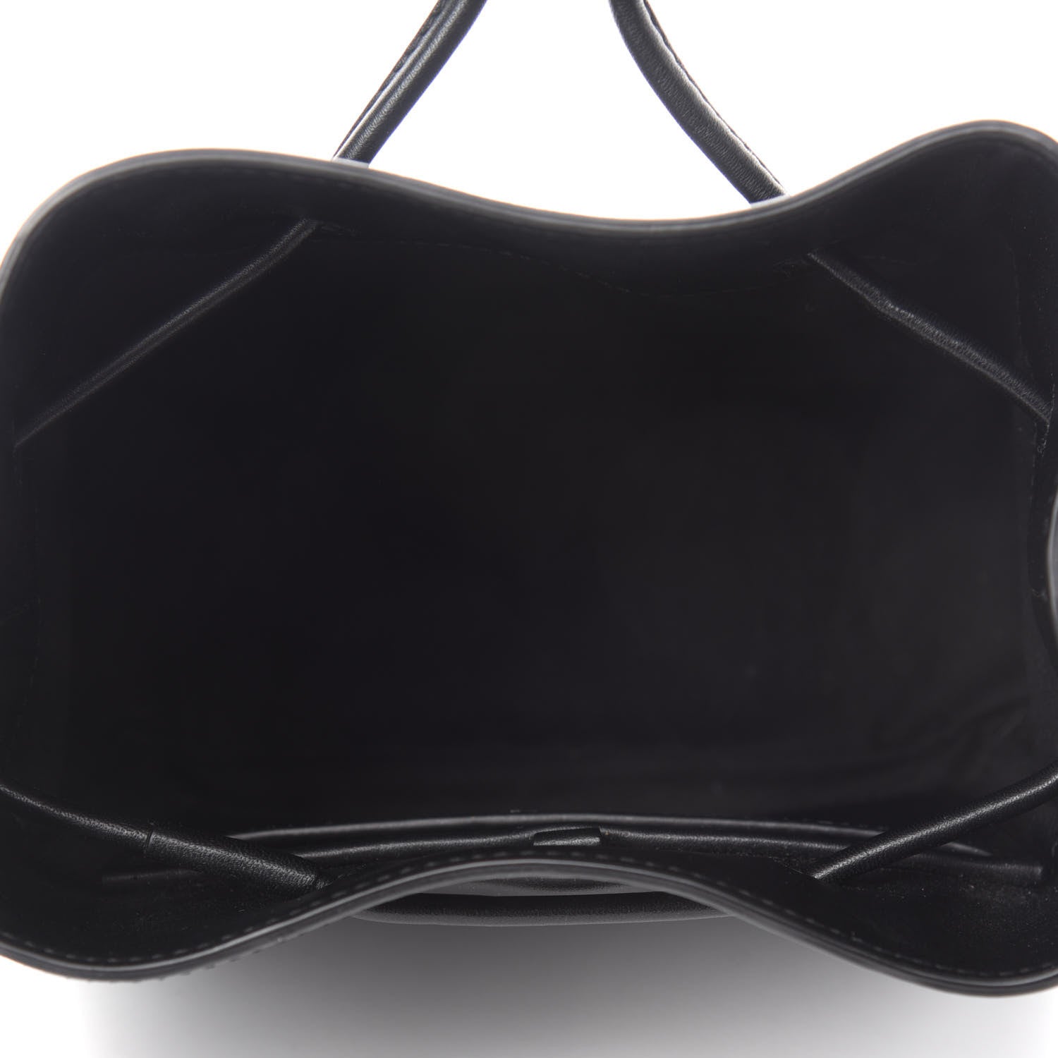 3.1 Phillip Lim Smooth Calfskin Mini Soleil Bucket Bag Black 5 of 12
