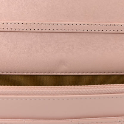Chanel Lambskin Quilted CC Pearl Crush Wallet on Chain WOC Pink 12 of 12