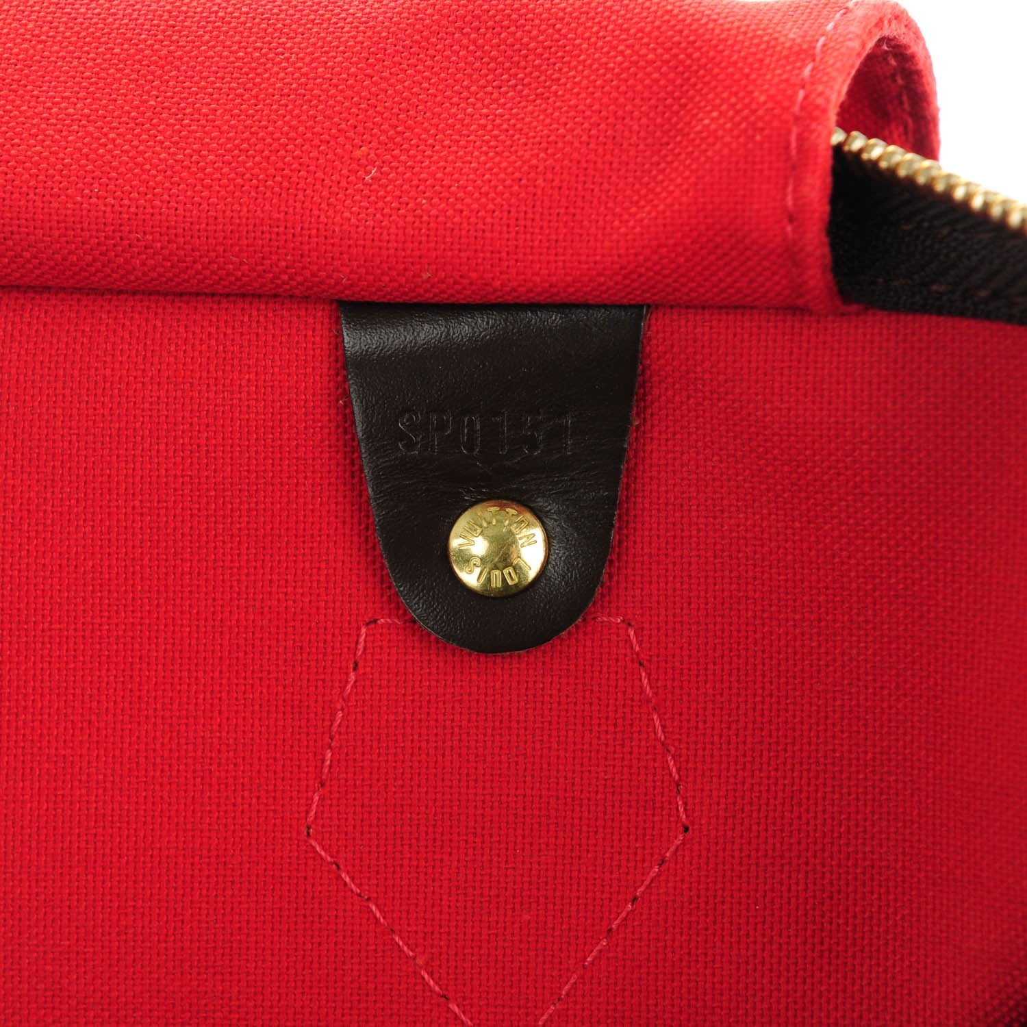 Louis Vuitton Damier Ebene Speedy 35 9 of 9