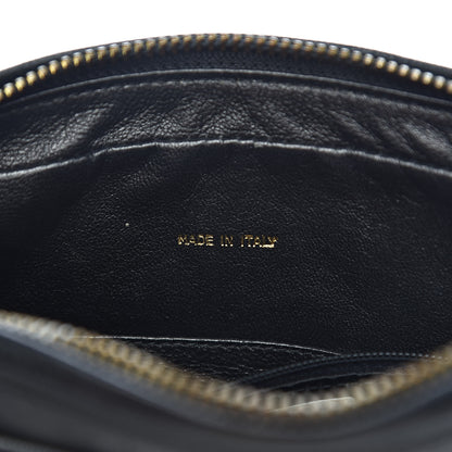 Chanel Lambskin Quilted CC Tassel Camera Case Black 7 of 15