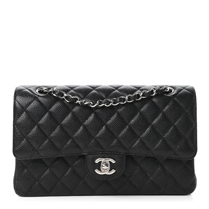 Chanel Caviar Quilted Medium Double Flap Black 1 of 11