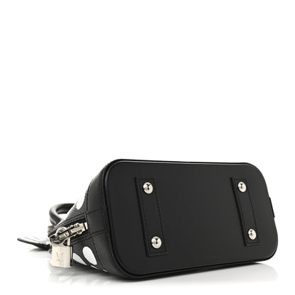 Louis Vuitton X YK Epi Alma BB Black White 4 of 11