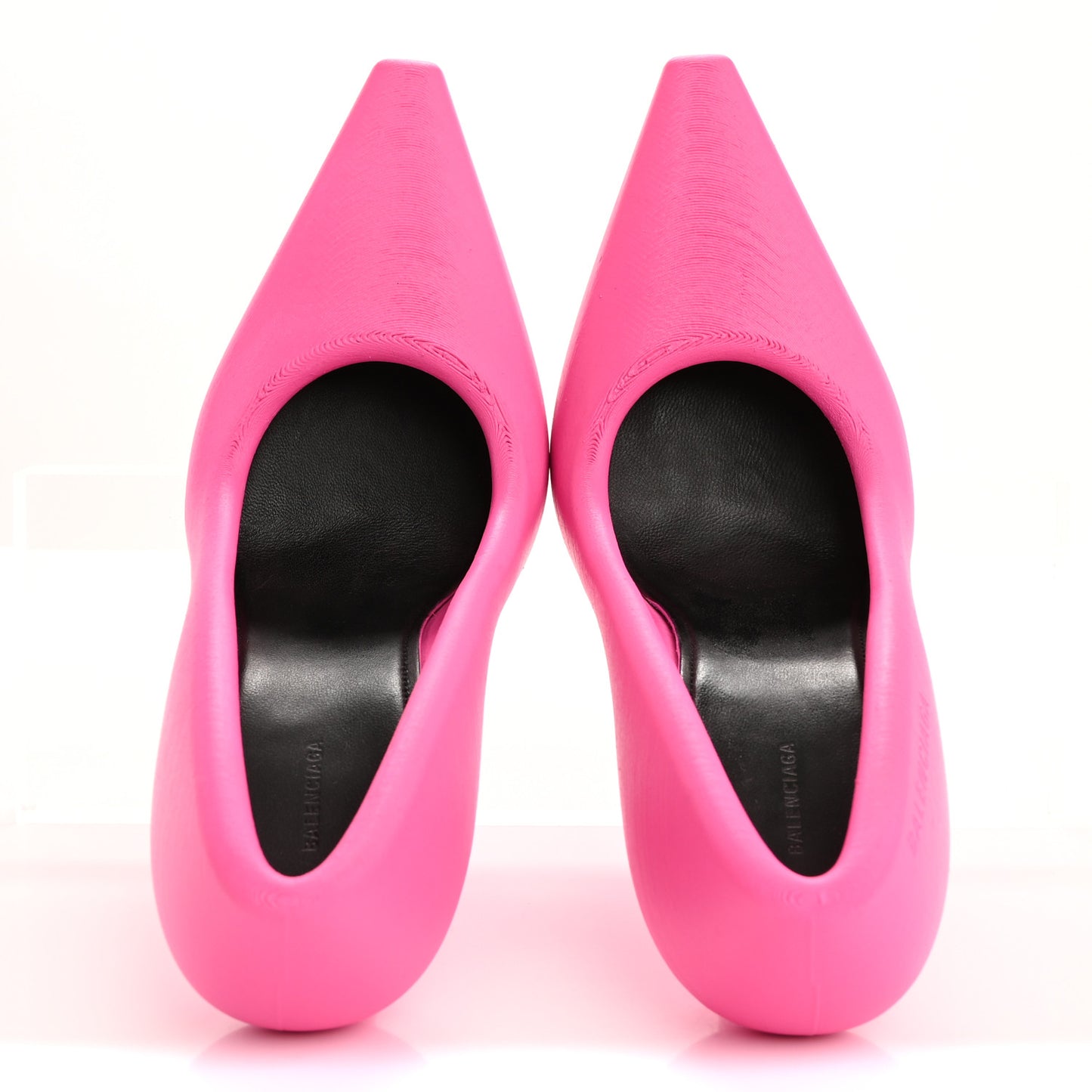 Rubber 3D Printed 110mm Pumps 38 Pink
