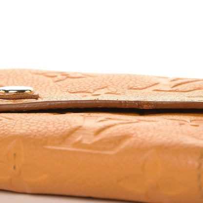 Louis Vuitton Empreinte Compact Curieuse Wallet Safran 8 of 9