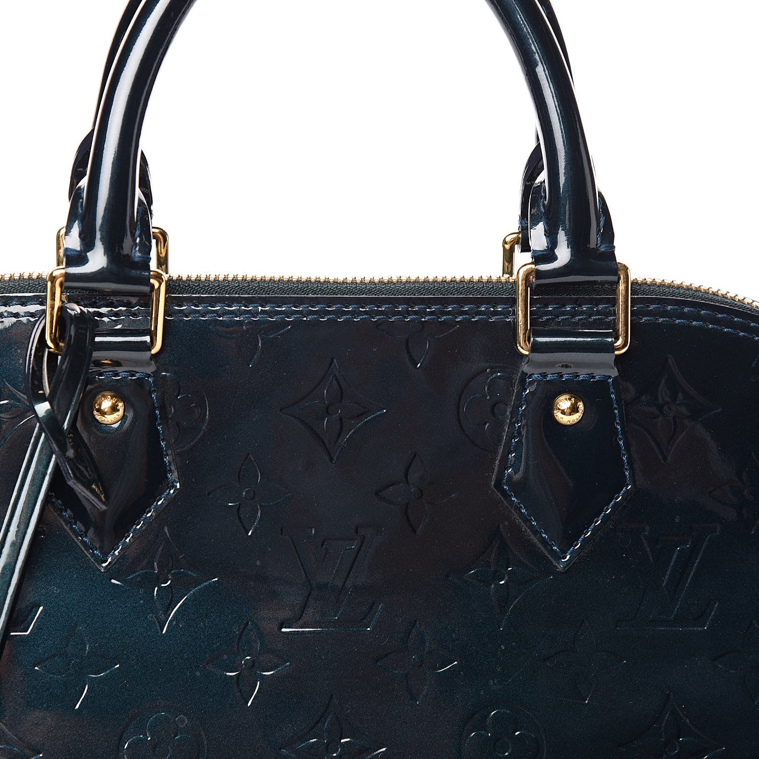Louis Vuitton Vernis Alma PM Blue Nuit 9 of 9