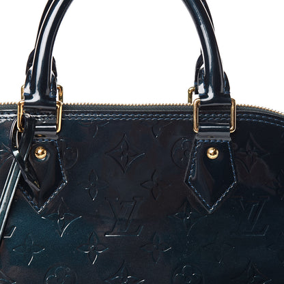 Louis Vuitton Vernis Alma PM Blue Nuit 9 of 9