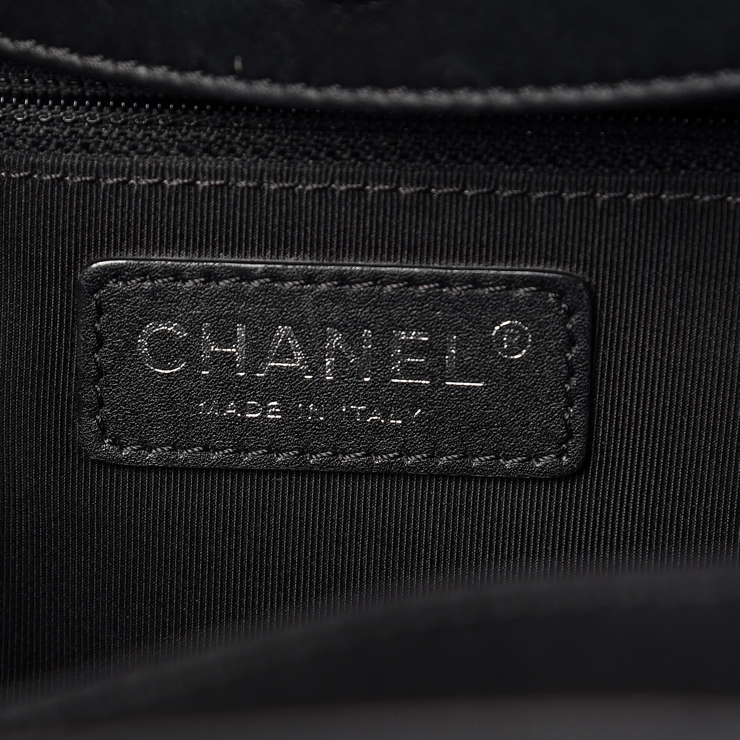 Chanel Calfskin Quilted Small Easy Shopping Tote Black 7 of 13