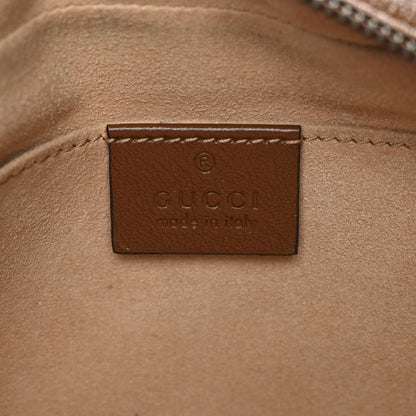 Gucci Glazed Calfskin Matelasse Diagonal Small GG Marmont Chain Shoulder Bag Cuir 6 of 10