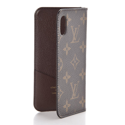 Louis Vuitton Monogram iPhone X Folio Case 3 of 7